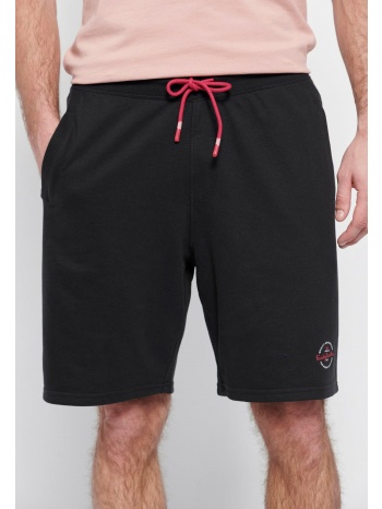 essential αθλητική βερμούδα με branded τύπωμα
