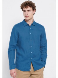 essential λινό πουκάμισο