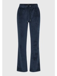 γυναικείο βελουτέ flare fit παντελόνι φόρμας