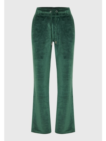 γυναικείο βελουτέ flare fit παντελόνι φόρμας