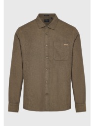 ανδρικό flannel πουκάμισο relaxed fit