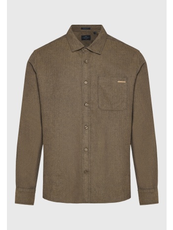 ανδρικό flannel πουκάμισο relaxed fit