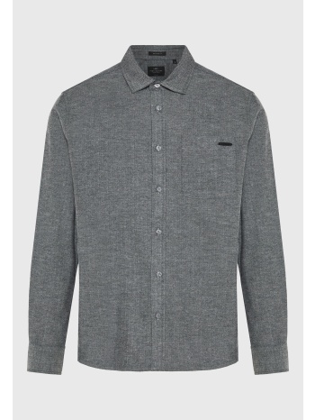 ανδρικό flannel πουκάμισο relaxed fit