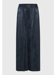 γυναικείο παντελόνι wide leg με ζακάρ σχέδιο