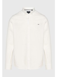 ανδρικό basic πουκάμισo από βαμβάκι με γιακά button-down