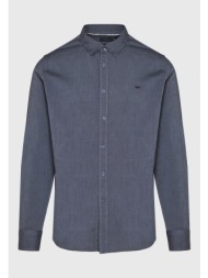 ανδρικό βαμβακερό πουκάμισο με button-down γιακά