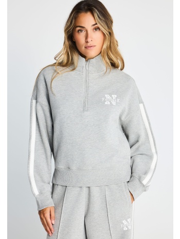 γυναικείο cropped φούτερ half-zip