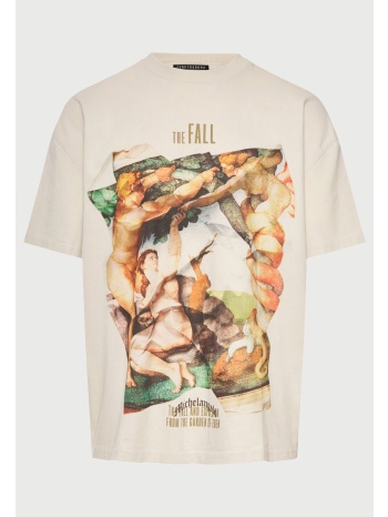 t-shirt με oversized εφαρμογή the fall - apoh x funky buddha