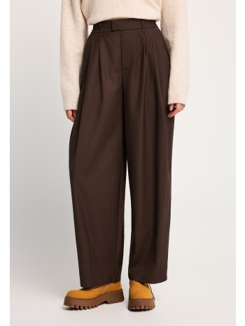 γυναικείο tailored wide-leg παντελόνι