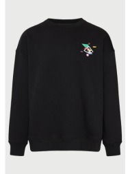 relaxed fit φούτερ crewneck kandinsky - apoh x funky buddha