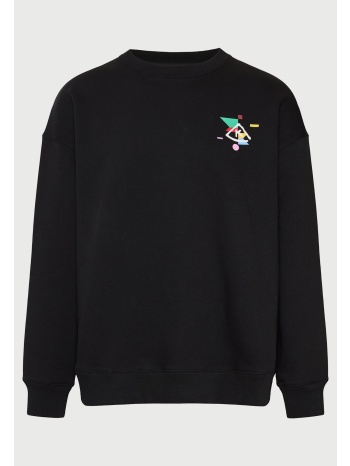 relaxed fit φούτερ crewneck kandinsky - apoh x funky buddha