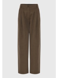 γυναικείο casual παντελόνι tapered fit με πιέτες