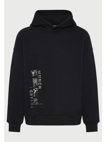 φούτερ με κουκούλα relaxed fit the anxiety - funky buddha x