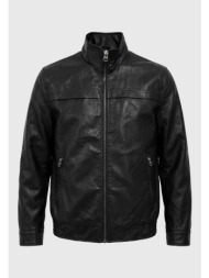 casual jacket με επένδυση και λάστιχο στη μέση