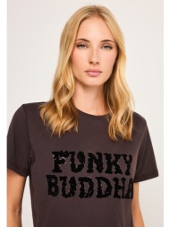 βαμβακερό t-shirt με ...