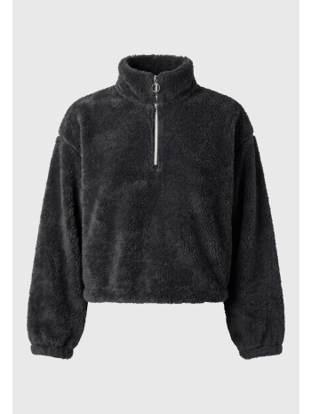 γυναικεία cropped μπλούζα από fleece