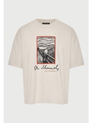 oversized t-shirt the scream - funky buddha x apoh london