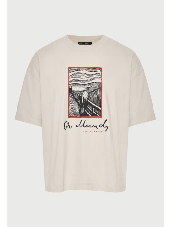 oversized t-shirt the scream - funky buddha x apoh london