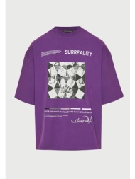 oversized t-shirt dali surreality - funky buddha x apoh london