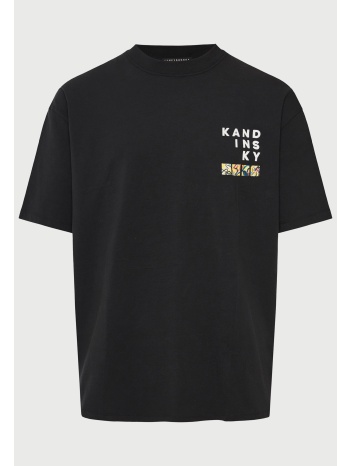 printed oversized t-shirt v. kandinsky - funky buddha x