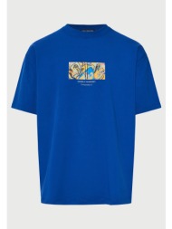 oversized printed t-shirt mysterious life - funky buddha x apoh london