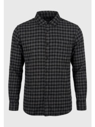 ανδρικό καρό flanel πουκάμισο relaxed fit