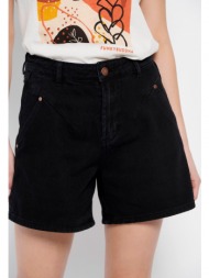 high-rise γυναικείο τζιν σορτς