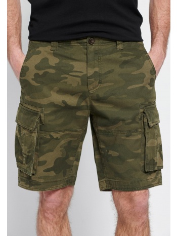 βερμούδα cargo με camo τύπωμα