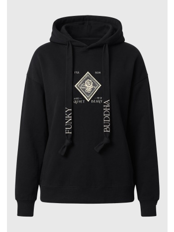 γυναικείο oversized φούτερ με κουκούλα