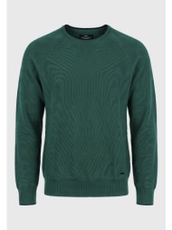 πλεκτό πουλόβερ με raglan μανίκια