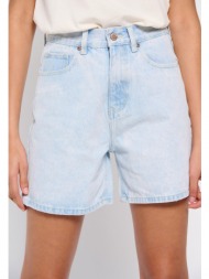 ψηλόμεσο γυναικείο τζιν σορτς