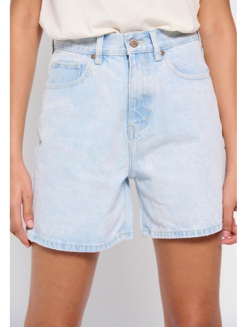 ψηλόμεσο γυναικείο τζιν σορτς
