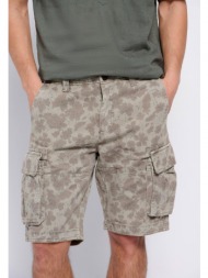 cargo βερμούδα με all over τύπωμα