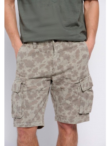 cargo βερμούδα με all over τύπωμα