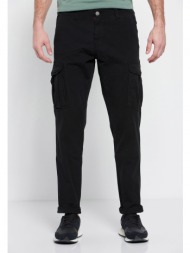 garment dyed cargo παντελόνι σε ζακάρ ύφασμα