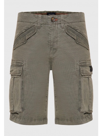 cargo βερμούδα σε ζακάρ ύφανση