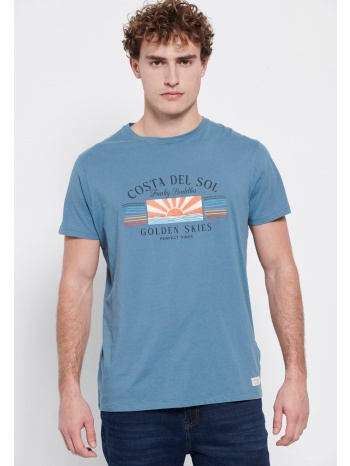 t-shirt από οργανικό βαμβάκι με τύπωμα