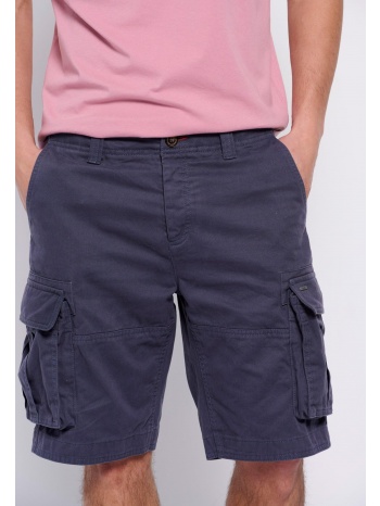 relaxed fit cargo βερμούδα