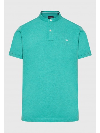 μπλούζα polo με λαιμό mao