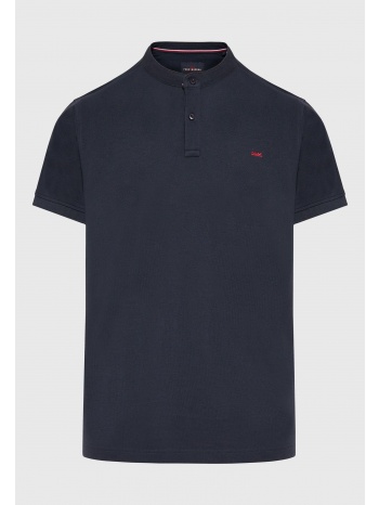 μπλούζα polo με λαιμό mao