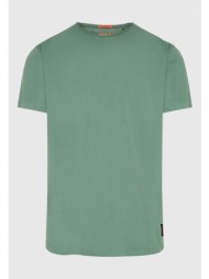 loose fit t-shirt με raw cut λαιμόκοψη