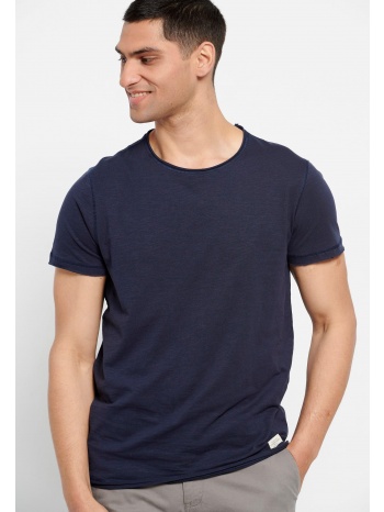 βαμβακερό μονόχρωμο t-shirt