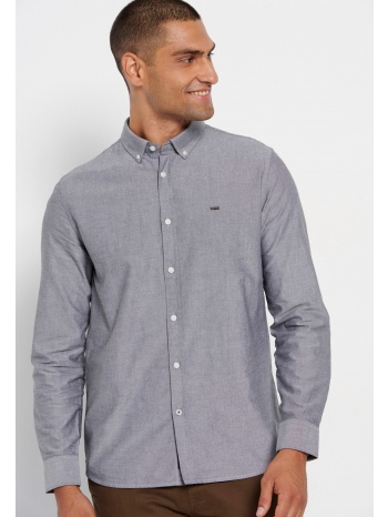 essential πουκάμισο με κεντημένο logo