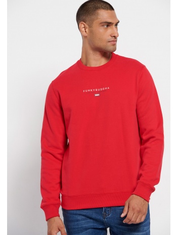 φούτερ με branded τύπωμα στο στήθος