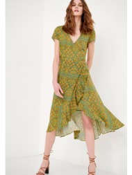 φλοράλ φορεμα με δέσιμο στη μέση