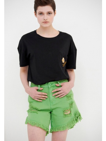 τζιν σορτς με φθορές