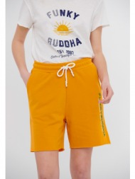 αθλητική βερμούδα με funky buddha κέντημα