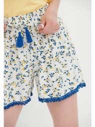 εμπριμέ σορτς από βισκόζη