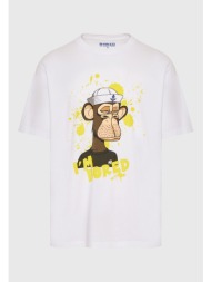 relaxed fit t-shirt ape capeton `cap` - bored of directors