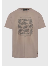 t-shirt με botanic frame τύπωμα